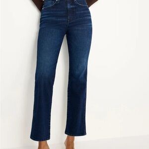 NWOT Good American Always Fits Good Curve Straight Jeans Indigo Size 6-12